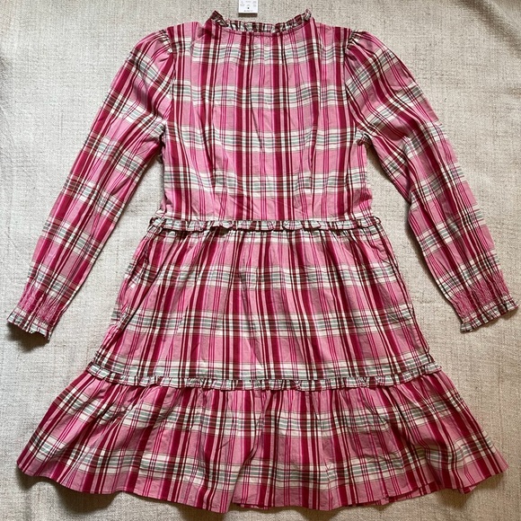 NWT J.Crew plaid dress - Picture 2 of 6